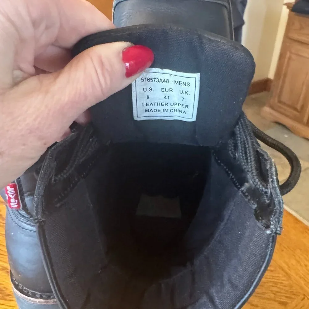 SALE: Levi's® Men's Combat Boots Size 8 - NWOT (MSHS001)